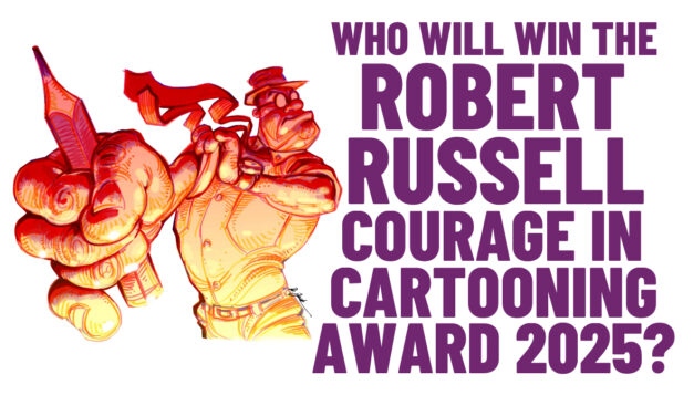 Robert Russell Courage in Cartooning Award 2025: Nominations Open