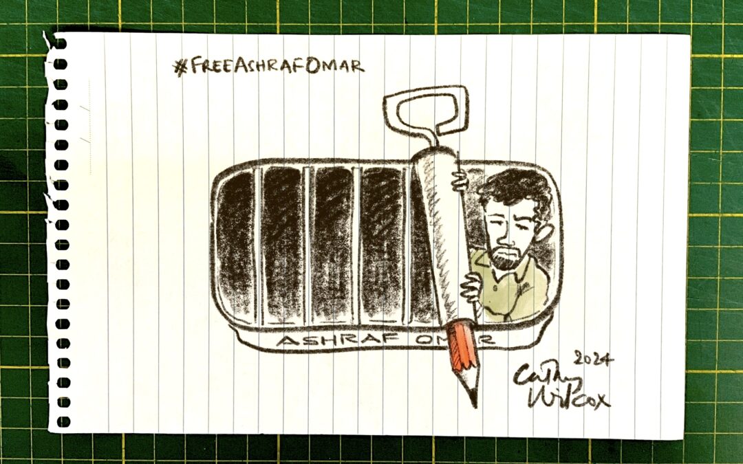 Statement: international free expression orgs call for Ashraf Omar’s release, one year on from his arrest