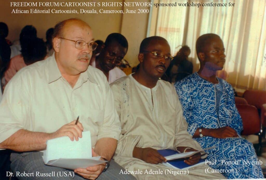 Freedom Forum & Cartoonists' Rights Workshop: Douala, Cameroon, 2000